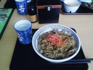 昼飯です