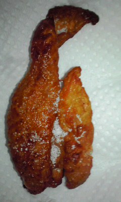 鶏皮(むね肉の)