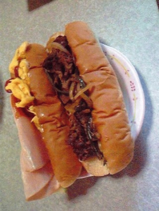 朝飯
