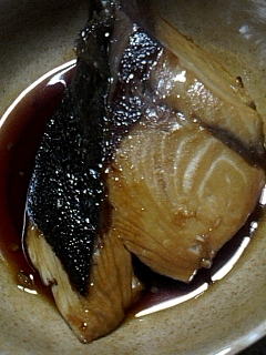 ブリの煮付け