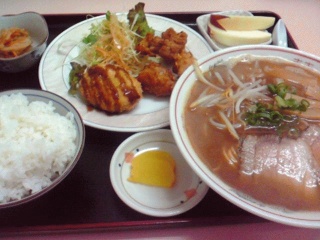 ラーメン定食