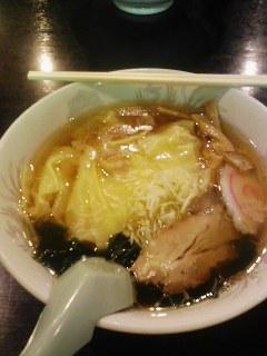 ワンタン麺
