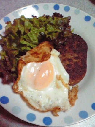 目玉焼きハンバーグ