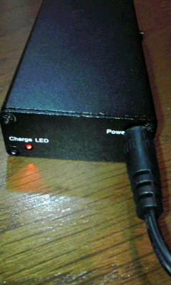 充電中