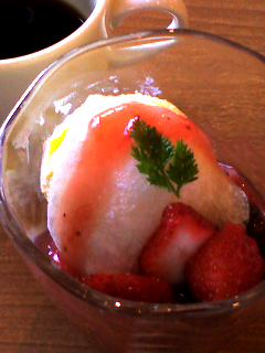 食後のデザート