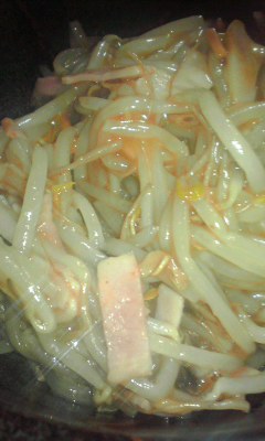 麻婆もやし