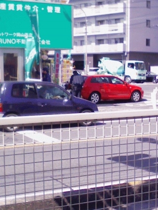 エイブルに鑑識来てる