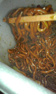 ソースかけたら超濃い味