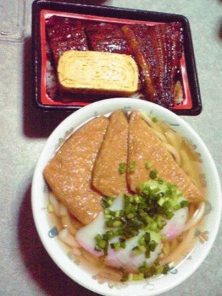 うどんとうな重