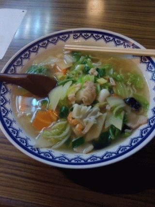 五目野菜汁そば