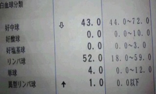 異型リンパ球出現