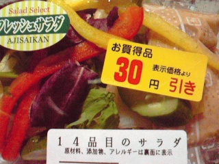 14品目のサラダ