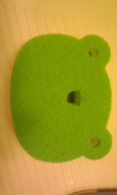 ケロたわし
