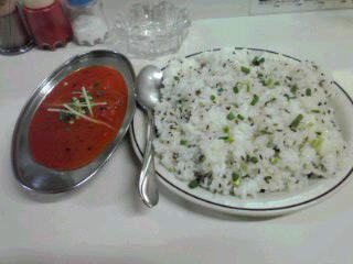 鶏肉カレー&ジーラライス