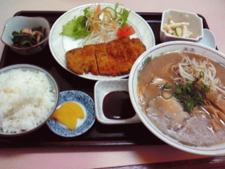 ラーメン定食