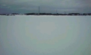 一面の雪