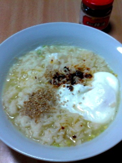 夜食なう