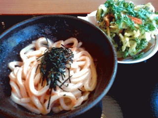 釜あげ明太子かき揚げ