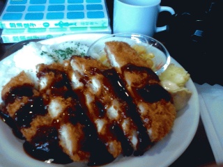 いつものチキンカツ