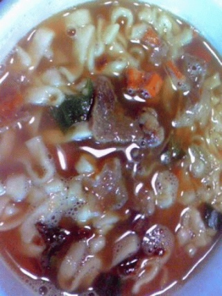 豚カレーうどん