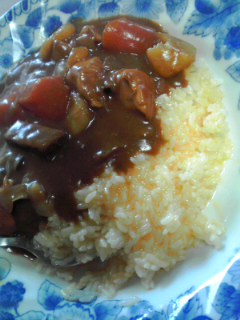 玉子かけ御飯カレー
