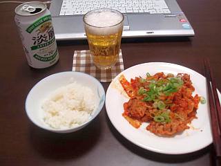 晩飯