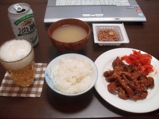 晩飯