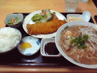 ラーメン定食