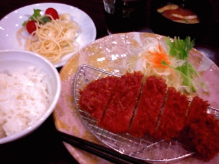 ロースかつ定食