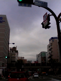 また曇ってきた