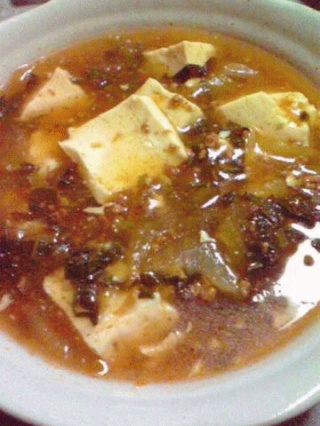 野菜たっぷり麻婆豆腐