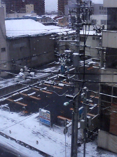 ちょびっと雪