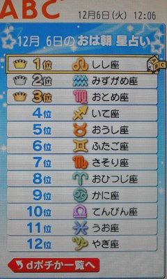 星占い