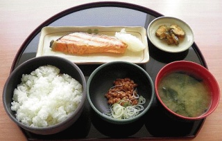 鮭定食