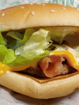 ベーコンレタスバーガー