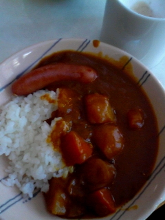 朝カレー
