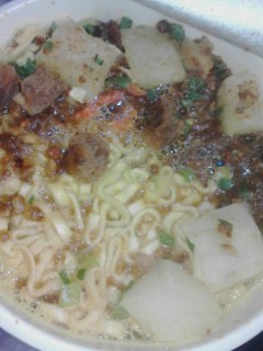 カレーヌードル
