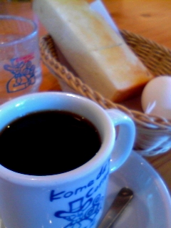 モーニングコーヒー