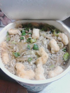 天そば中身