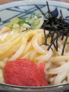 明太釜玉