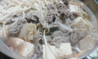 うどんすき焼き
