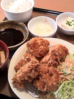 とりカツ定食