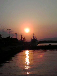 夕焼け～♪