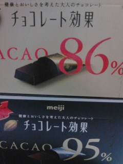 チョコレート効果
