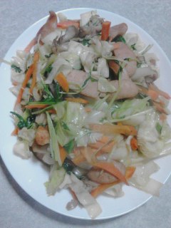 野菜炒め