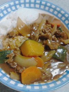 カボチャカレー