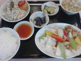 酢豚定食