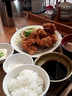 とりカツ定食