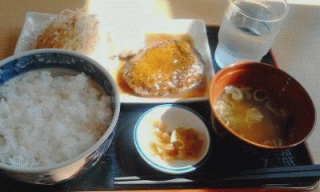 和風ハンバーグ定食