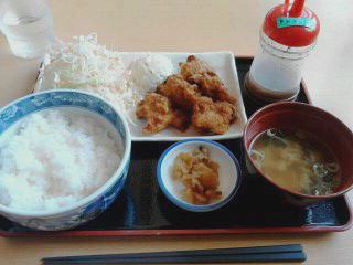 唐揚げ定食